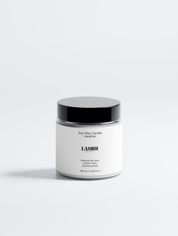 Soy Wax Candle Heather
