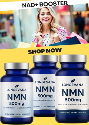 NMN 500mg - NAD+ Booster | Longevana