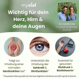 Omega 3 Kapseln aus Algenöl - Vegan