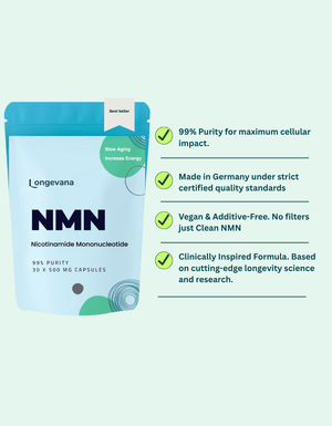 NMN - Pure 500mg Capsules