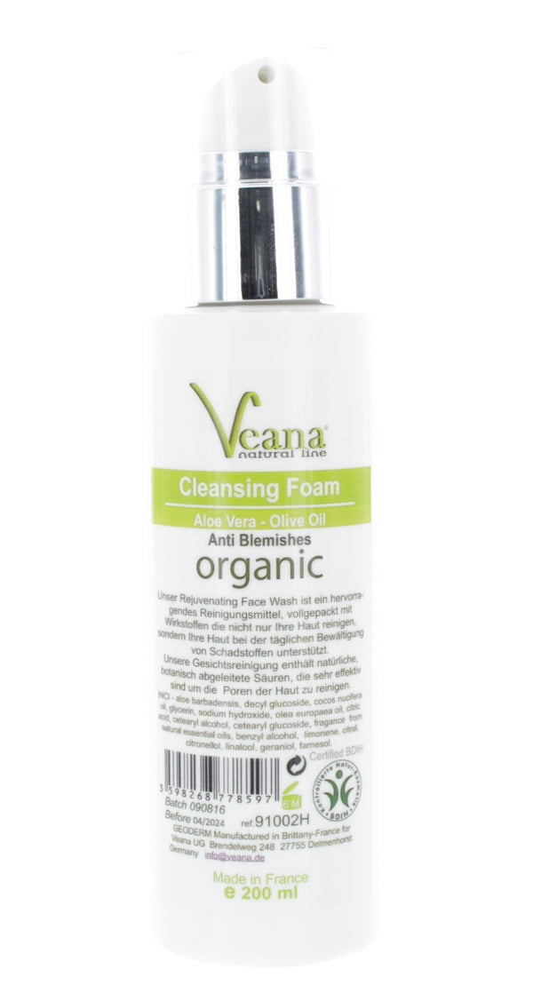 Cure Vegetale Gesichts-Reinigungsschaum (200ml)