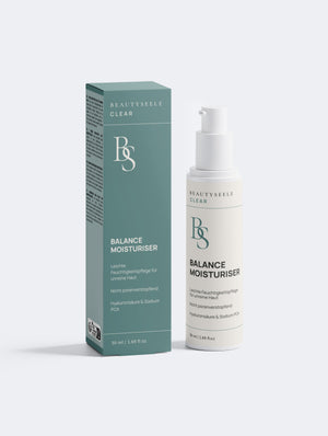 BEAUTYSEELE CLEAR Balance Moisturiser – leichte Feuchtigkeitscreme für unreine Haut, 50 ml