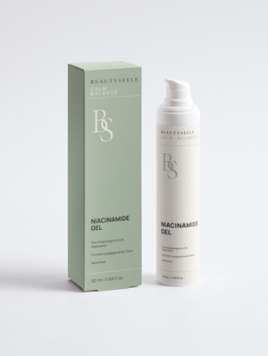 BEAUTYSEELE CALM BALANCE Niacinamide Gel – Feuchtigkeitsgel mit 5% Niacinamid, 30 ml