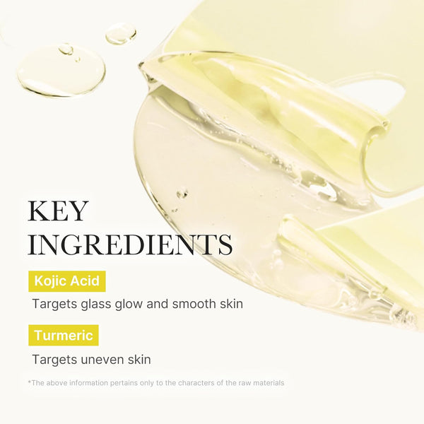 Medicube Kojic Acid Turmeric Brightening Gel Mask 4er Pack á 28g