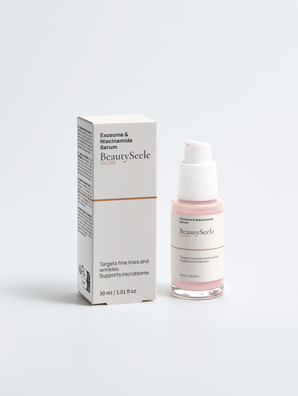 BEAUTYSEELE GLOW Renew Serum – Niacinamid & Hyaluronsäure, 30 ml