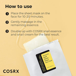 COSRX Advanced Snail Mucin Power Essence Sheet Mask 25ml