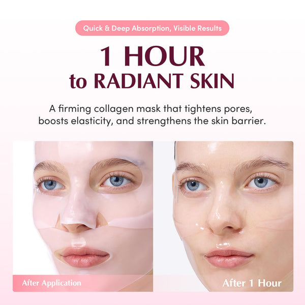 EQQUALBERRY Collagen Pore Tight Up Hydrogel Mask 4x30g