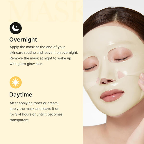 Medicube Kojic Acid Turmeric Brightening Gel Mask 4er Pack á 28g