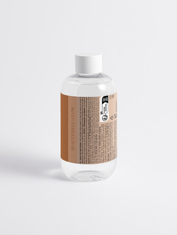 BEAUTYSEELE GLOW Glycolic Toner – 5% Glykolsäure Peeling-Toner für ein glatter wirkendes Hautbild, 200 ml