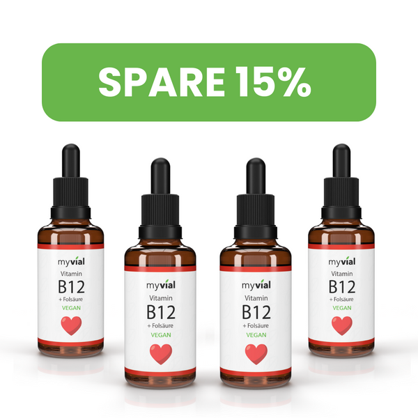 Vitamin B12 Tropfen + Folsäure