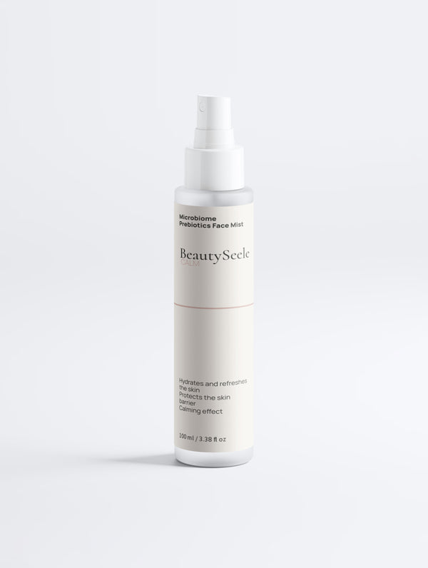 BEAUTYSEELE CALM Microbiome Mist – präbiotisches Gesichtsspray mit Hyaluronsäure, 100 ml