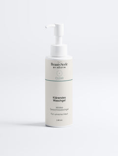 CLEAR Klärendes Waschgel – Klärendes Waschgel für unreine Haut · 140 ml | BeautySeele by Kristin