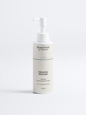 CLEAR Klärendes Waschgel – Klärendes Waschgel für unreine Haut · 140 ml | BeautySeele by Kristin