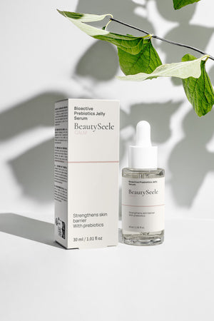 BEAUTYSEELE CALM Prebiotic Gel Serum mit Hyaluronsäure – leichte Feuchtigkeitspflege, 30 ml