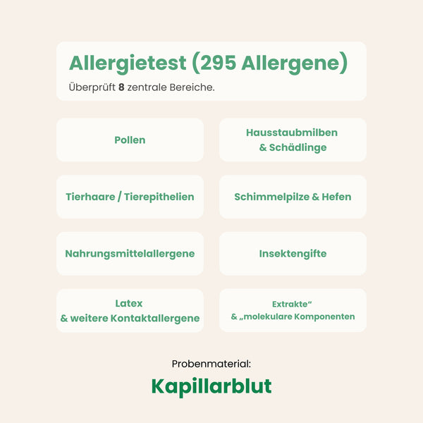 Allergietest (295 Allergene)