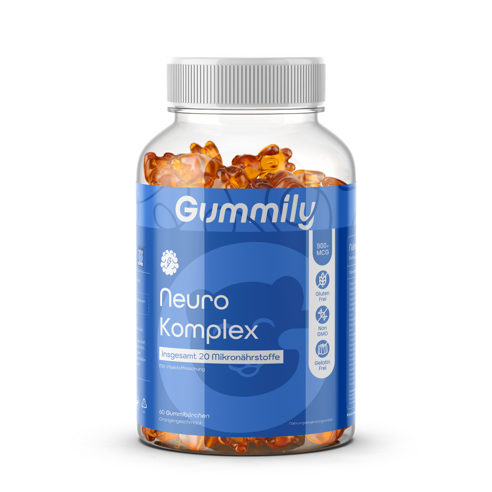 Multivitamin Complex Gummies for Adults – Orange