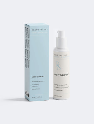 BEAUTYSEELE CALM SENSITIVE Night Comfort – parfümfreie Nachtcreme für empfindliche Haut, 50 ml