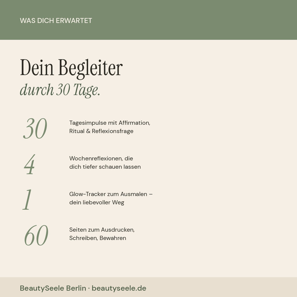 Cover des Selbstliebe-Journals Schönheit von innen von BeautySeele Berlin