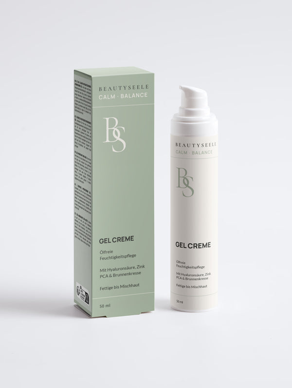 BeautySeele CALM BALANCE Gel Cream – ölfreie Feuchtigkeitspflege, 50 ml