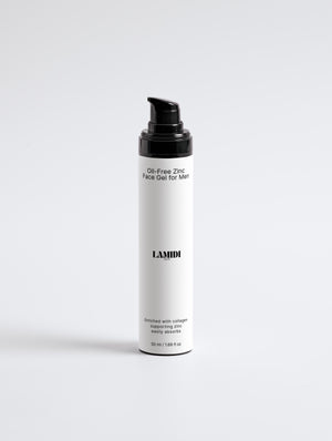 Oil-Free Zinc Face Gel for Men
