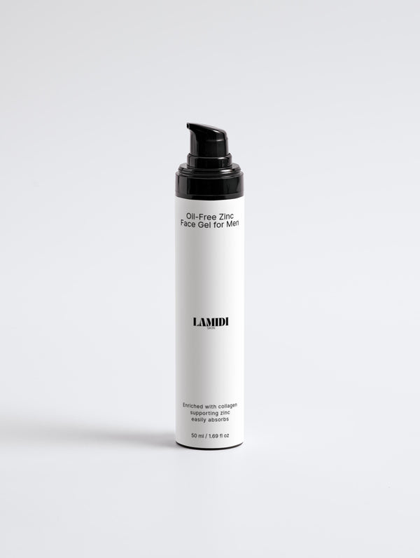 Oil-Free Zinc Face Gel for Men