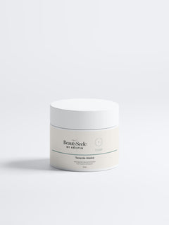 BEAUTYSEELE CLEAR Tonerde-Maske – reinigende Tonmaske mit weißer und grüner Tonerde für sichtbare Poren und Mitesser, 90 ml