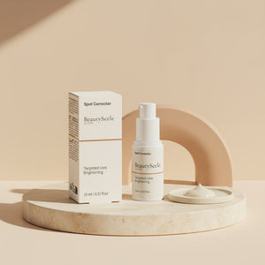 BEAUTYSEELE GLOW Spot Corrector – gezielte Abendpflege mit 1 % Kojisäure für dunkle Flecken, 15 ml