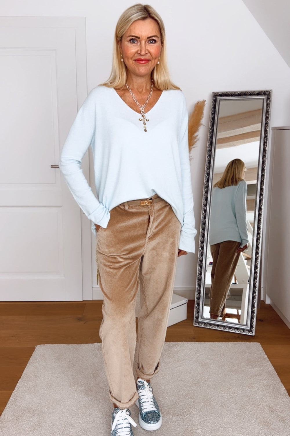 Pullover Variadne (V Ausschnitt)-G