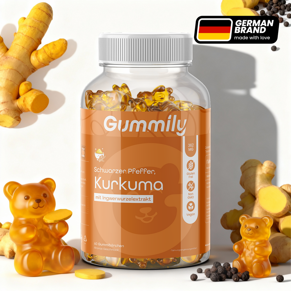Turmeric and Black Pepper Gummies
