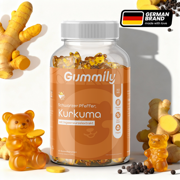 Turmeric and Black Pepper Gummies