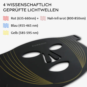 LED Lichttherapie Maske