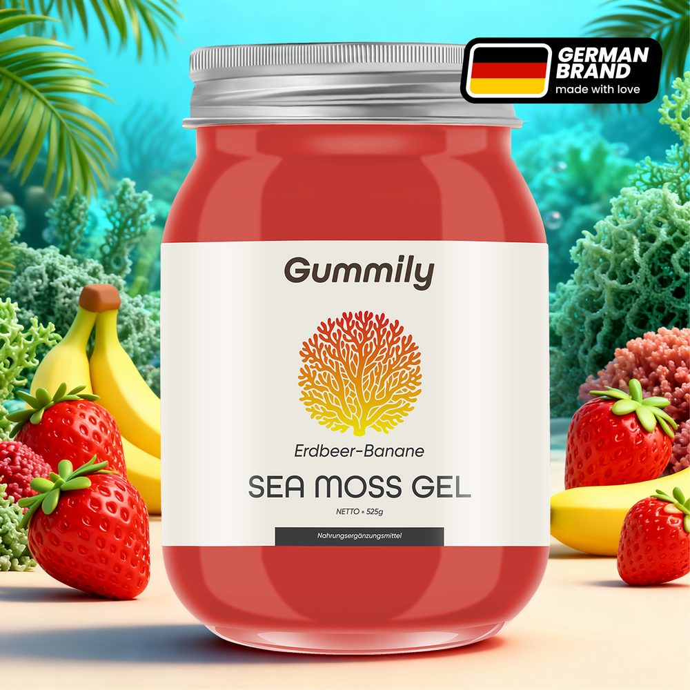 Banana Strawberry Seamoss Gel