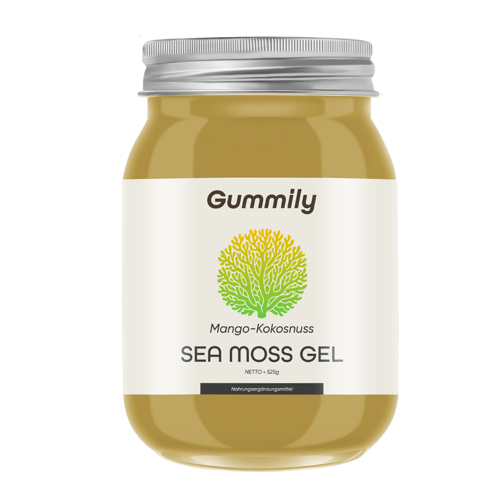 Organic Sea Moss Gel with Mango & Coconut – Wild Harvested