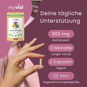 Bio Mariendistel Leber Komplex Kapseln
