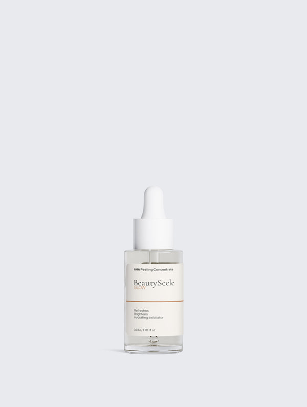 BEAUTYSEELE GLOW AHA Peel Concentrate – 10% Milchsäure Peeling für einen strahlend wirkenden Teint, 30 ml