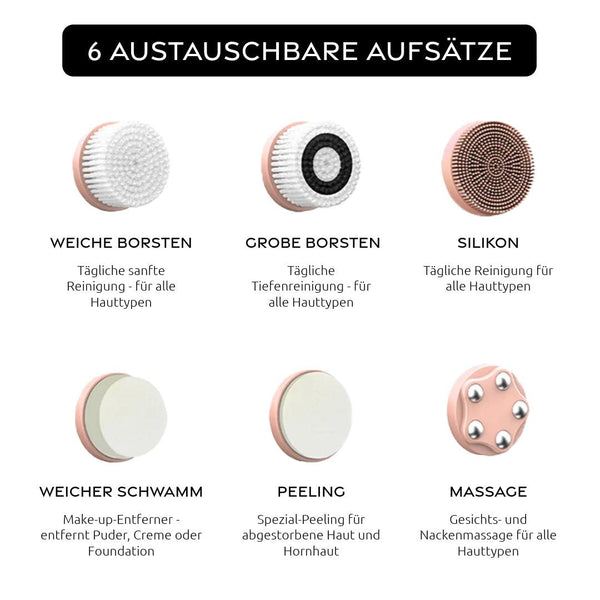 Ersatzaufsätze - PURENIN Gesichtsreinigungsbürste