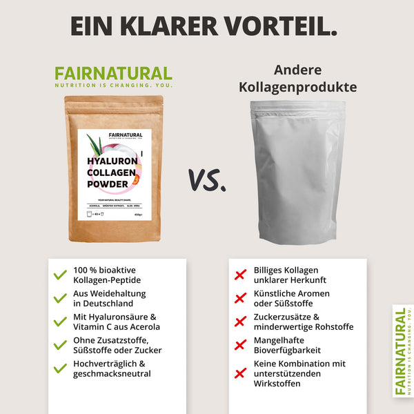 Kollagen Hyaluron Pulver