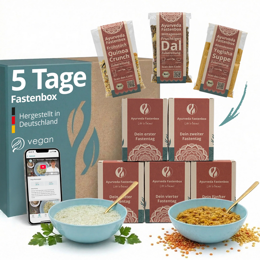 5 Tage Fastenbox - Ayurveda