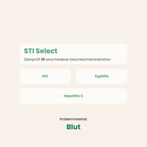 STI Test Select - Geschlechtskrankheiten-Test