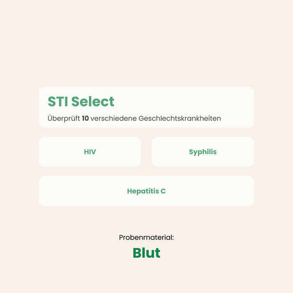 STI Test Select - Geschlechtskrankheiten-Test