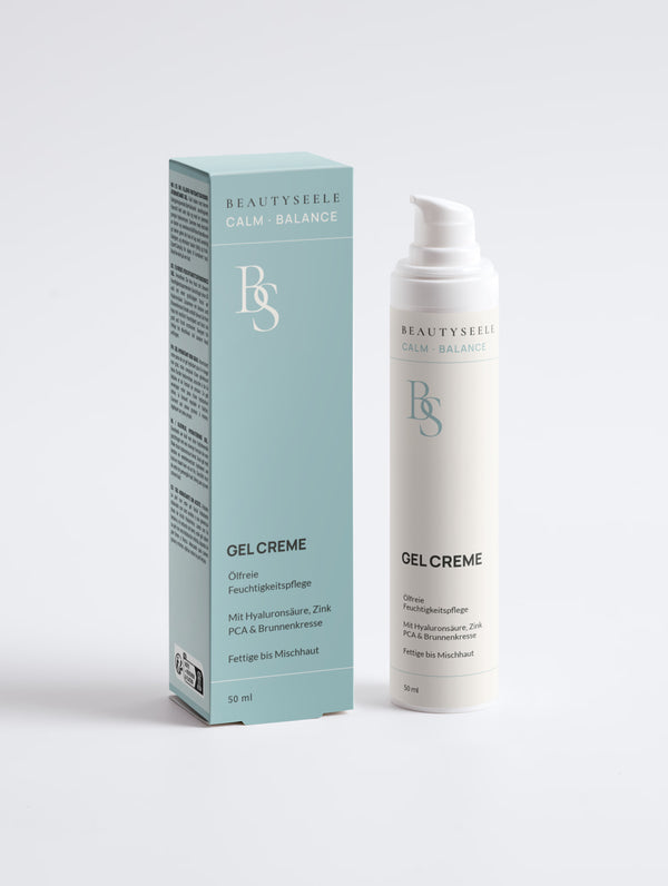 BeautySeele CALM BALANCE Gel Cream – ölfreie Feuchtigkeitspflege, 50 ml