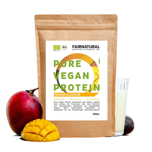 Bio Veganes Proteinpulver Mango ohne Soja