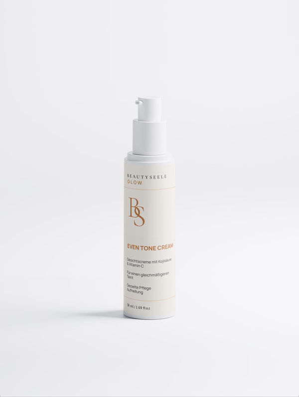 BEAUTYSEELE GLOW Even Tone Cream – Gesichtscreme mit Kojisäure für einen ebenmäßig wirkenden Teint, 50 ml