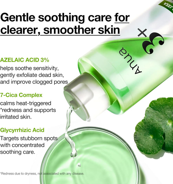 Anua Azelaic Acid 3 Cica Skin Clarifying Toner 250ml