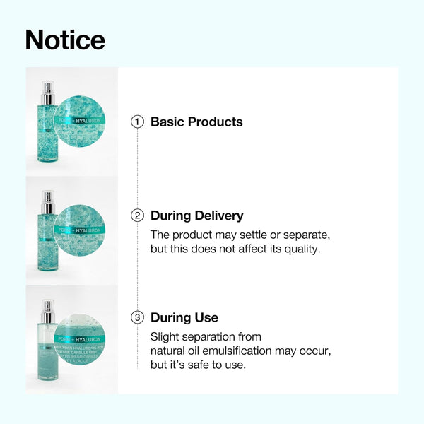 Anua PDRN Hyaluronic Acid Hydrating Capsule Mist 100ml Spray