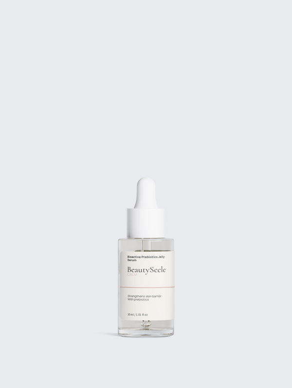 BEAUTYSEELE CALM Prebiotic Gel Serum mit Hyaluronsäure – leichte Feuchtigkeitspflege, 30 ml