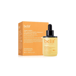 belif Super Drops 5 % Niacinamide & Vitamin C Brightening Serum 30 ml