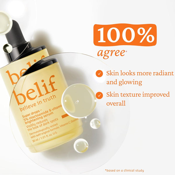 belif Super Drops 5 % Niacinamide & Vitamin C Brightening Serum 30 ml