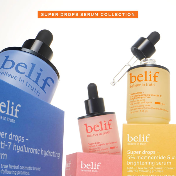 belif Super Drops 5 % Niacinamide & Vitamin C Brightening Serum 30 ml
