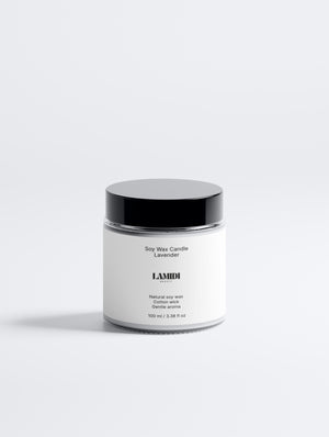 Soy Wax Candle Lavender